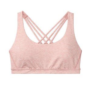 VICTORIA'S SECRET Strappy Back Heathered Bra